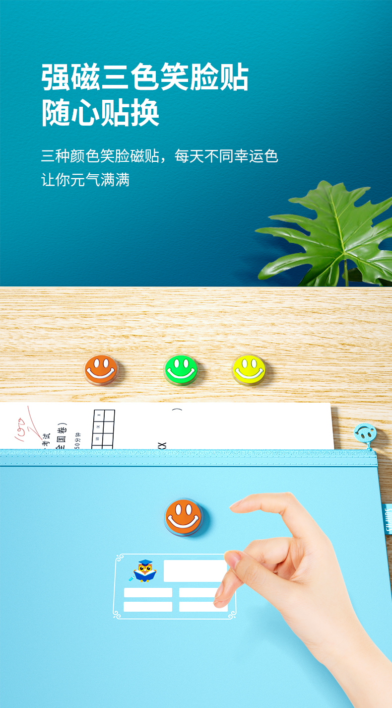 抗菌手提资料袋学生科目袋文件袋(图9)